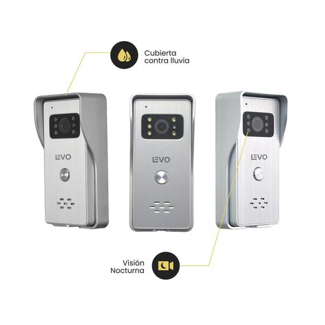 Timbre Video Portero Citofono Monitor WIFI LEVO-3