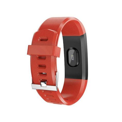 Banda Deportiva Lhotse Sm33 Rojo Pulsómetro Bluetooth-1
