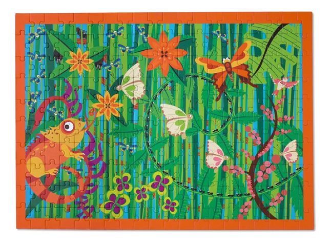 Puzzle 200Pcs Jungla Scratch Europe-0