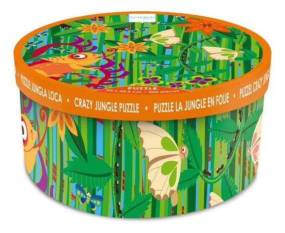 Puzzle 200Pcs Jungla Scratch Europe-1