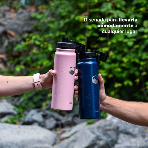 Botella Térmica Coihue Pink 800 Ml Lhotse-3