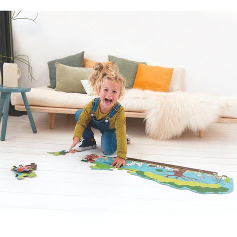 Puzzle 36pcs De Piso Granja Scratch Europe-5