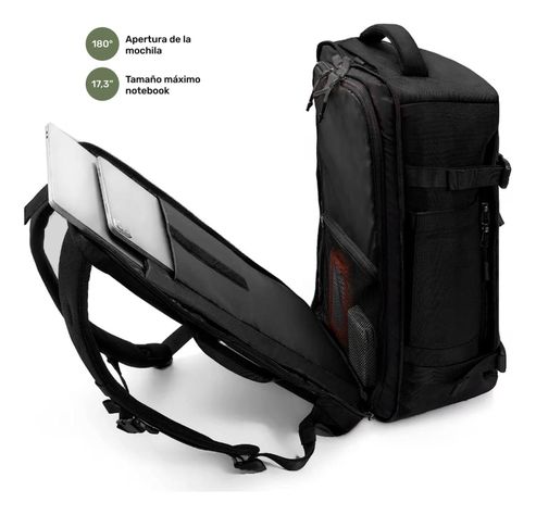 Mochila Viaje impermeable Notebook 17,3"Broadpeak 40L Lhotse-3