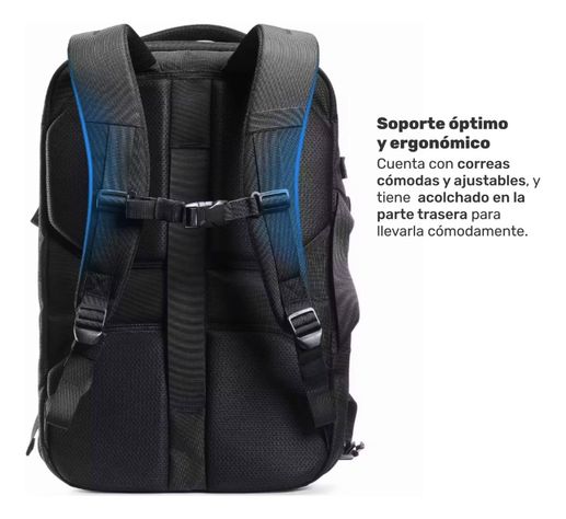 Mochila Viaje impermeable Notebook 17,3"Broadpeak 40L Lhotse-4