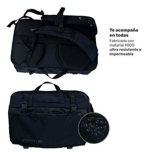 Mochila Viaje impermeable Notebook 17,3"Broadpeak 40L Lhotse-6