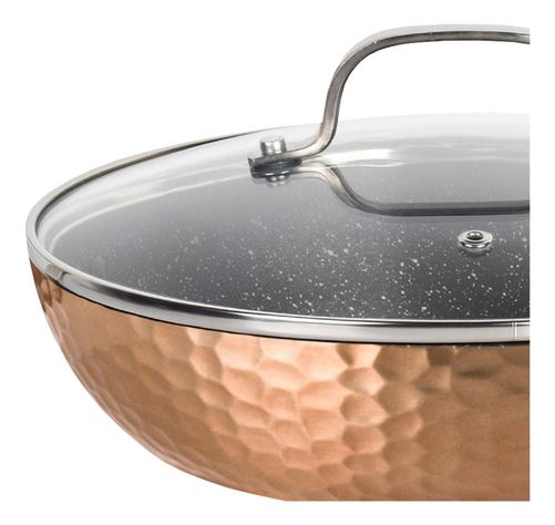Sartén Antiadherente Tapa 28cm Copper Simplit-2