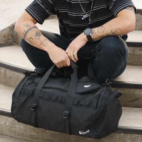 Bolso Deportivo Lhotse Duffel 30 Lts Bag Negro-4