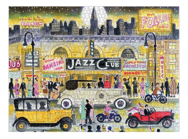 Puzzle 1000Pcs Jazz Mudpuppy-0