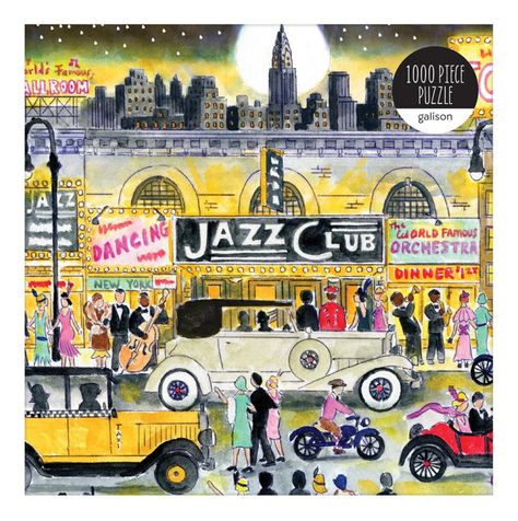Puzzle 1000Pcs Jazz Mudpuppy-2