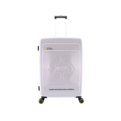 Maleta (M) Rpet 71 Lts National Geographic Blanco Balance-0