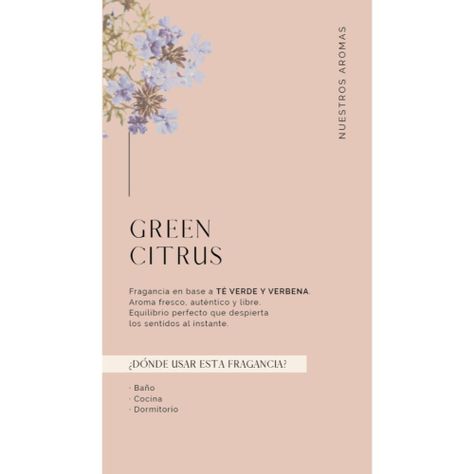 Aceite Home Diffuser 30 ml Green Citrus Madison-1