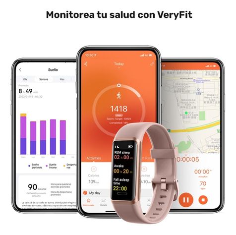 Banda Smartband Lhotse Urban Gt Pink-6