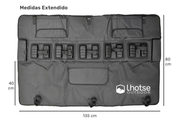 Pick-up Pad Lhotse Porta 5 Bicicletas-1