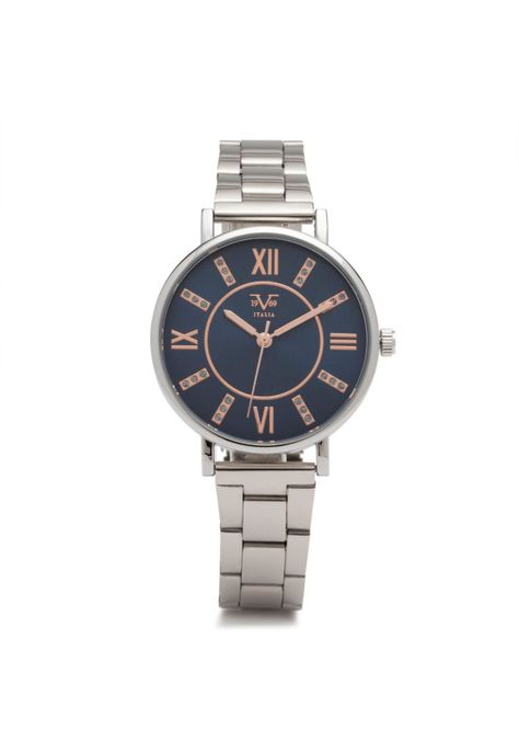 Reloj 19v69 Italia V1969-249-7 Plateado Mujer-0