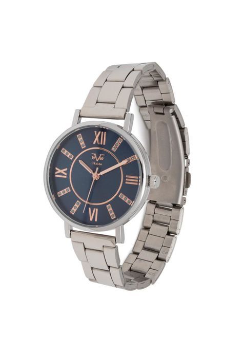 Reloj 19v69 Italia V1969-249-7 Plateado Mujer-2