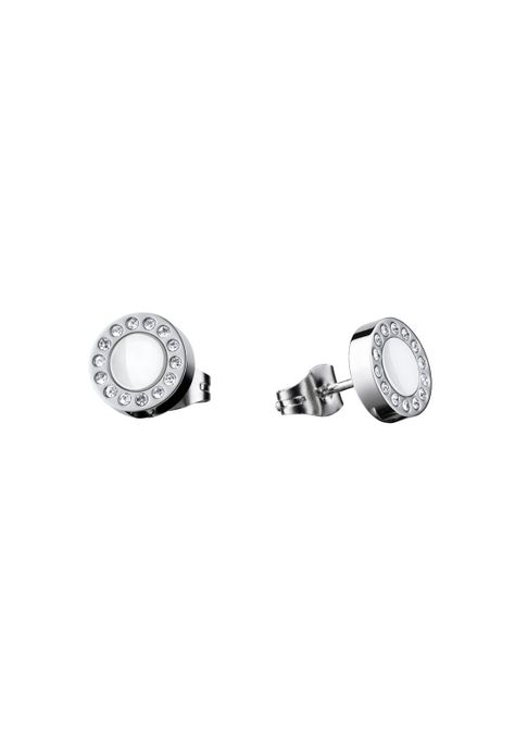 Aros Bering Blanco Mujer-0