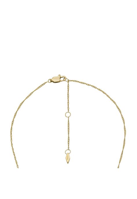 Collar Fossil  JF04688710 Dorado Mujer-3