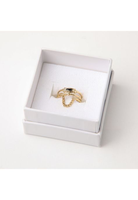 Anillo  19v69 Dorado Mujer STR088-2