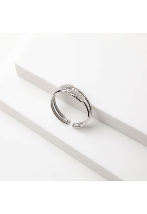 Anillo  19v69 Plateado Mujer STR222-0