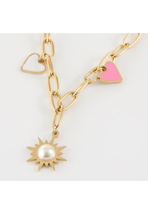 Collar 19V69 Italia Dorado Mujer STNE280-2