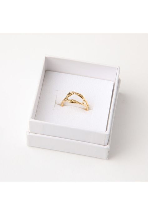 Anillo  19v69 Dorado Mujer STR220-2