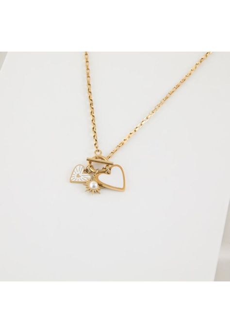 Collar 19V69 Italia Dorado Mujer STNE281-1