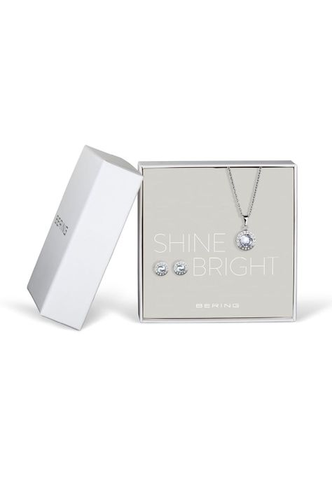 Gift set Bering Silver Cristal Mujer-0