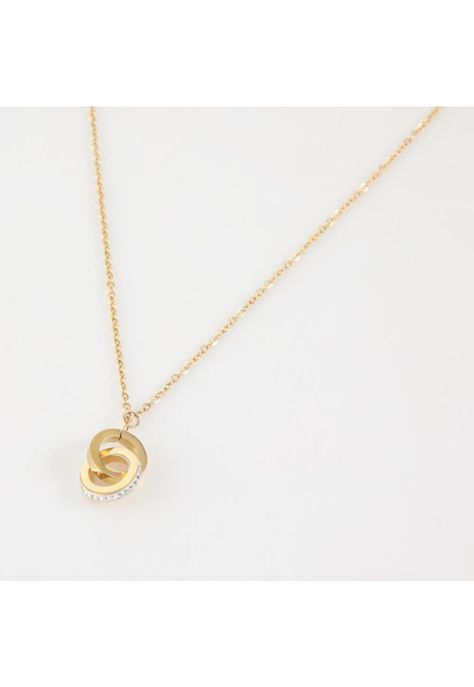 Collar 19V69 Italia Dorado Mujer STNE335-1