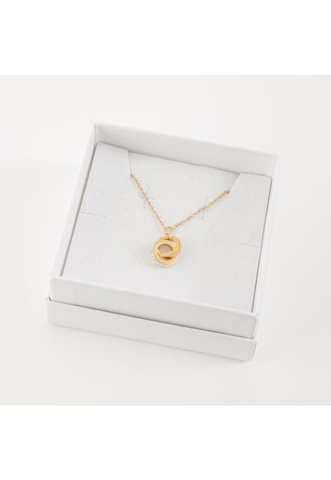 Collar 19V69 Italia Dorado Mujer STNE335-2