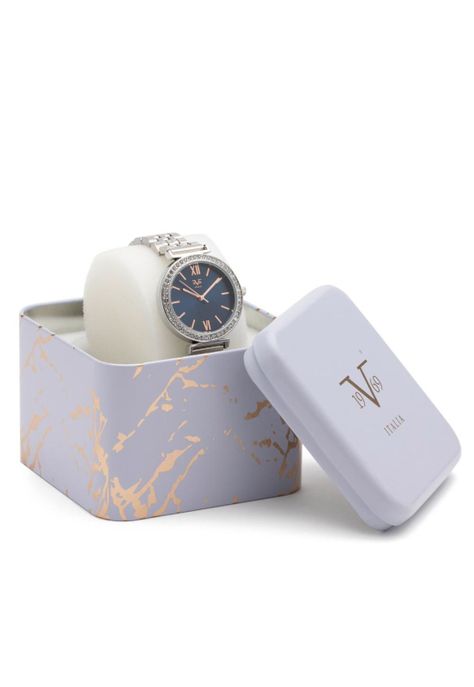 Reloj 19v69 Italia V1969-247-5 Plateado Mujer-3