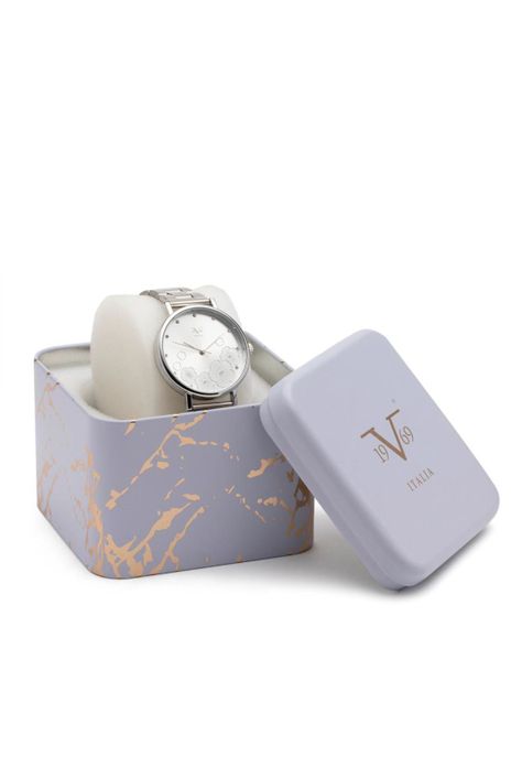 Reloj 19v69 Italia V1969-251-1 Plateado Mujer-3
