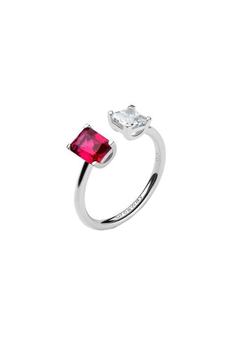 Anillo Brosway FPR10B Fucsia Mujer-0