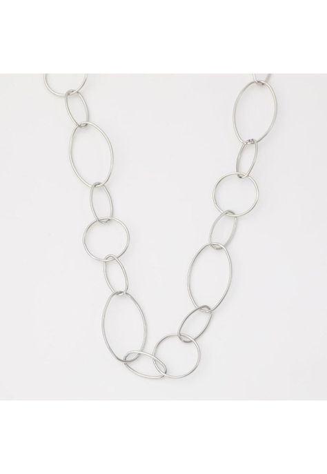 Collar 19V69 Italia Plateado Mujer STNE600-0