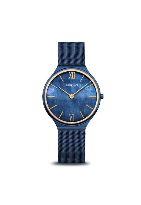 Reloj Bering 18434-397 Azul Mujer-0