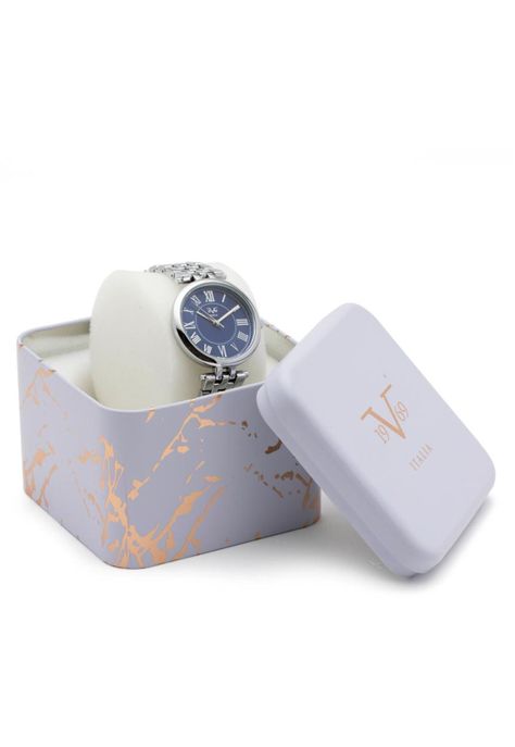 Reloj 19v69 Italia V1969-260-1 Plateado Mujer-3