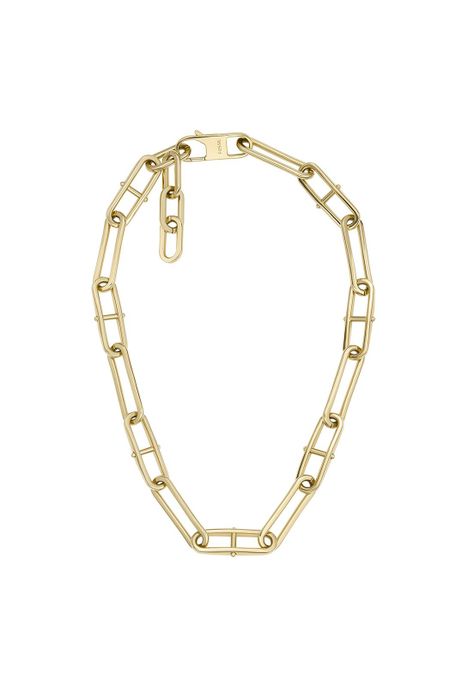 Collar Fossil  JF04102710 Dorado Mujer-0