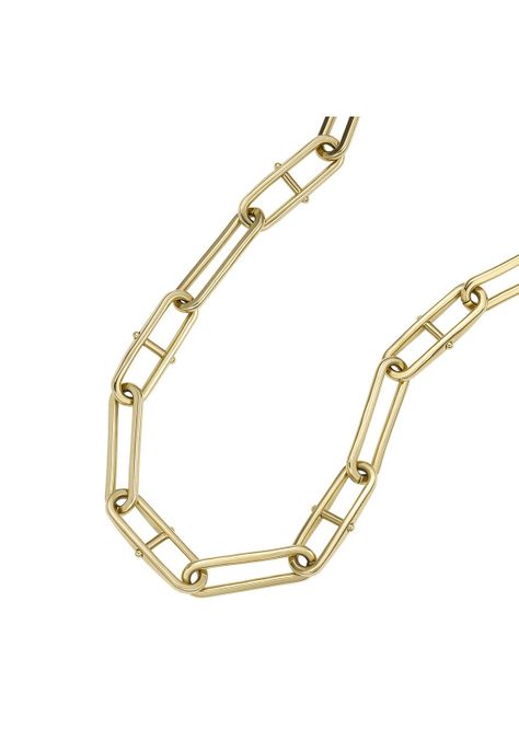 Collar Fossil  JF04102710 Dorado Mujer-1
