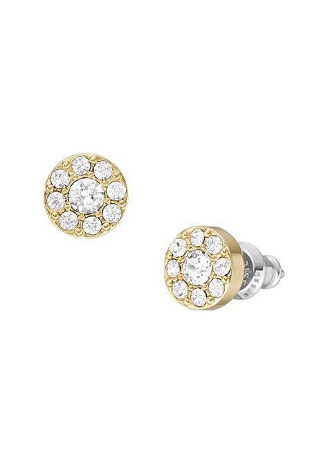 Aros Fossil  JF04375710 Dorado Mujer-1