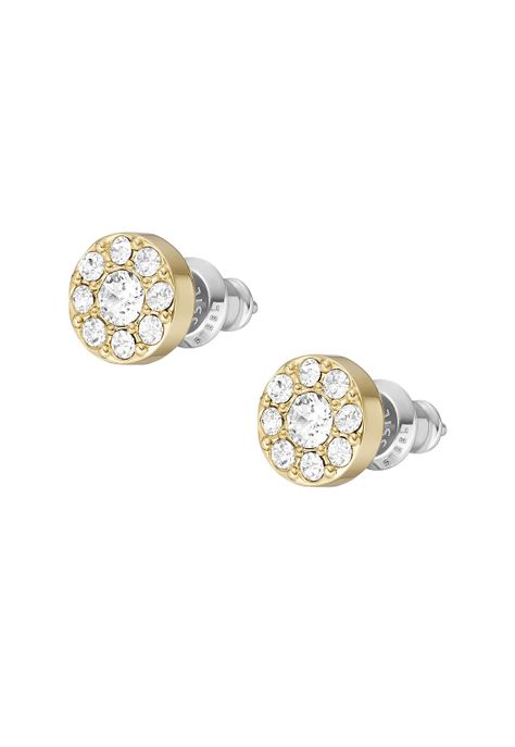 Aros Fossil  JF04375710 Dorado Mujer-2