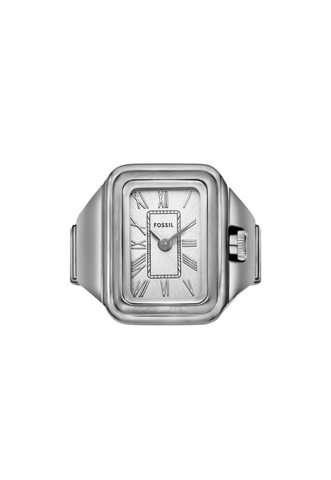 Reloj-Anillo Fossil ES5344 Plateado Mujer-1