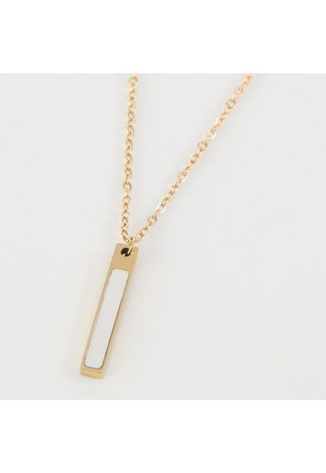 Collar Doble 19V69 Italia Dorado Mujer STNE480-2