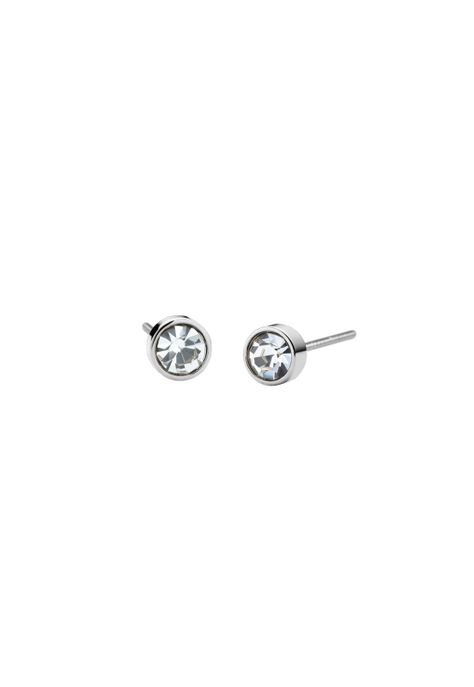 Aros Bering Plateado Mujer-0