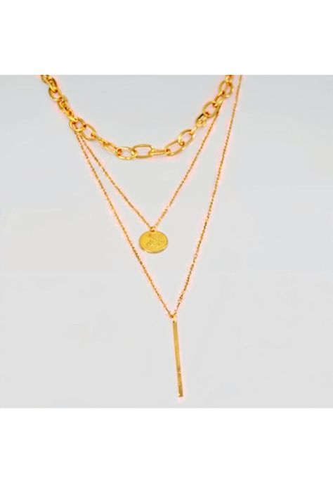 Collar 19V69 Italia Dorado STNE108-0