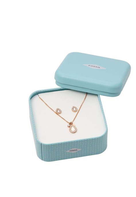 Gift Set Fossil Oro Rosa Mujer-1