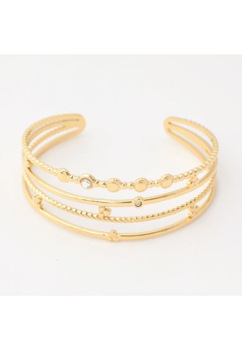 Brazalete  19v69 Dorado Mujer STB035-1