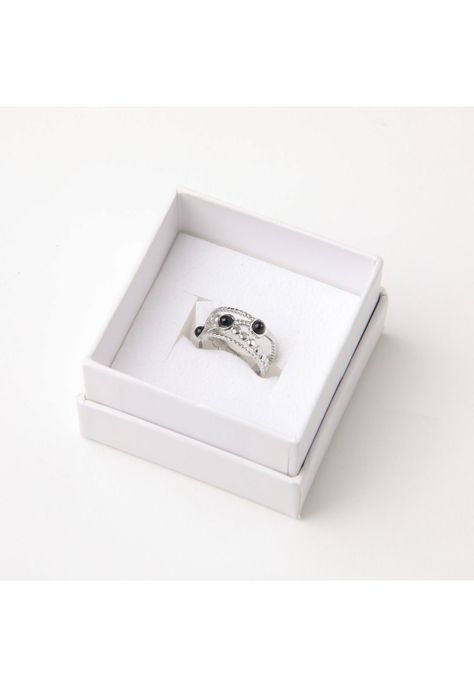 Anillo  19v69 Plateado Mujer STR084-1