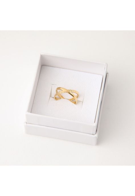 Anillo  19v69 Dorado Mujer STR334-2