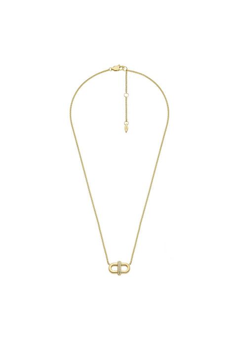 Collar Fossil  JF04582710 Dorado Mujer-0