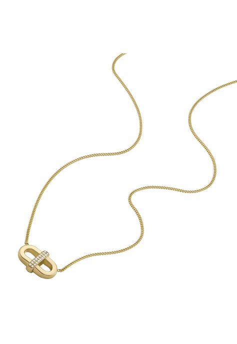 Collar Fossil  JF04582710 Dorado Mujer-2