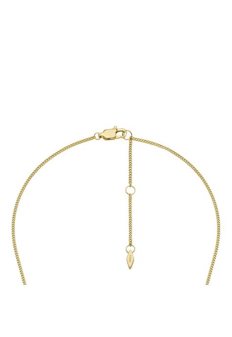 Collar Fossil  JF04582710 Dorado Mujer-3